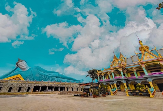 Chùa SOM RONG Sóc Trăng / Kiến Trúc Khmer nổi tiếng tại Sóc Trăng